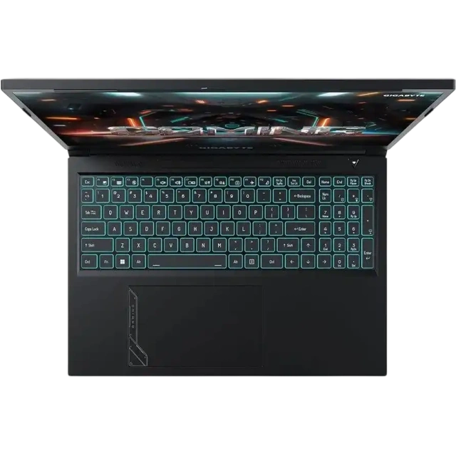 Ноутбук Gigabyte G6 MF (Intel Core i7-12650H/16"/IPS/1920x1200/165Hz/16Gb/512Gb SSD/RTX4050 6Gb/NoOS) Black MF-G2KZ853SD - фото